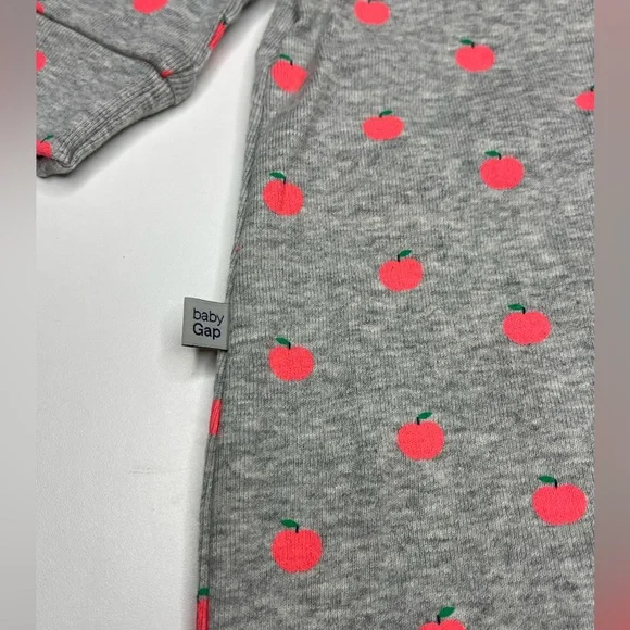 Baby Gap Apple Ruffled Onesie 0-3mth NWT - Picture 6 of 7